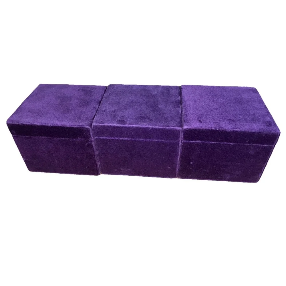 Gucci Box Purple Velvet Bracelet Watch‎ Accessories 5x5x4.5